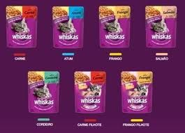 WHISKAS SACHET DIVERSOS SABORES